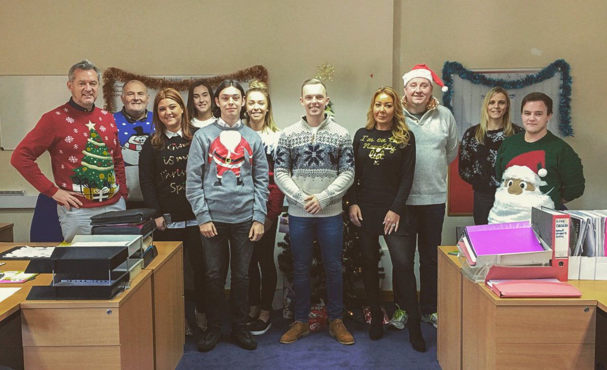 catalystsupport's tweet image. Here at Catalyst we're getting into the Christmas spirit on #christmasjumperday, raising money for Save the Children UK.
Let the festivities begin! 🌲🎅⛄
