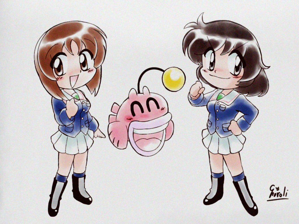 コピック風。 