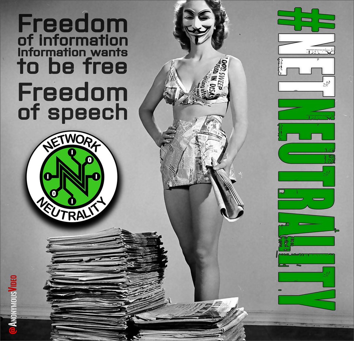 rul3r's tweet photo. ►JOIN THE RESISTANCE against The end of #NetNeutrality ►UNITE! #Hackers of the world #OpFcc #OpDefendTheNet #Anonymous #CyberGuerrilla #CgAn https://t.co/q8cucSddOa