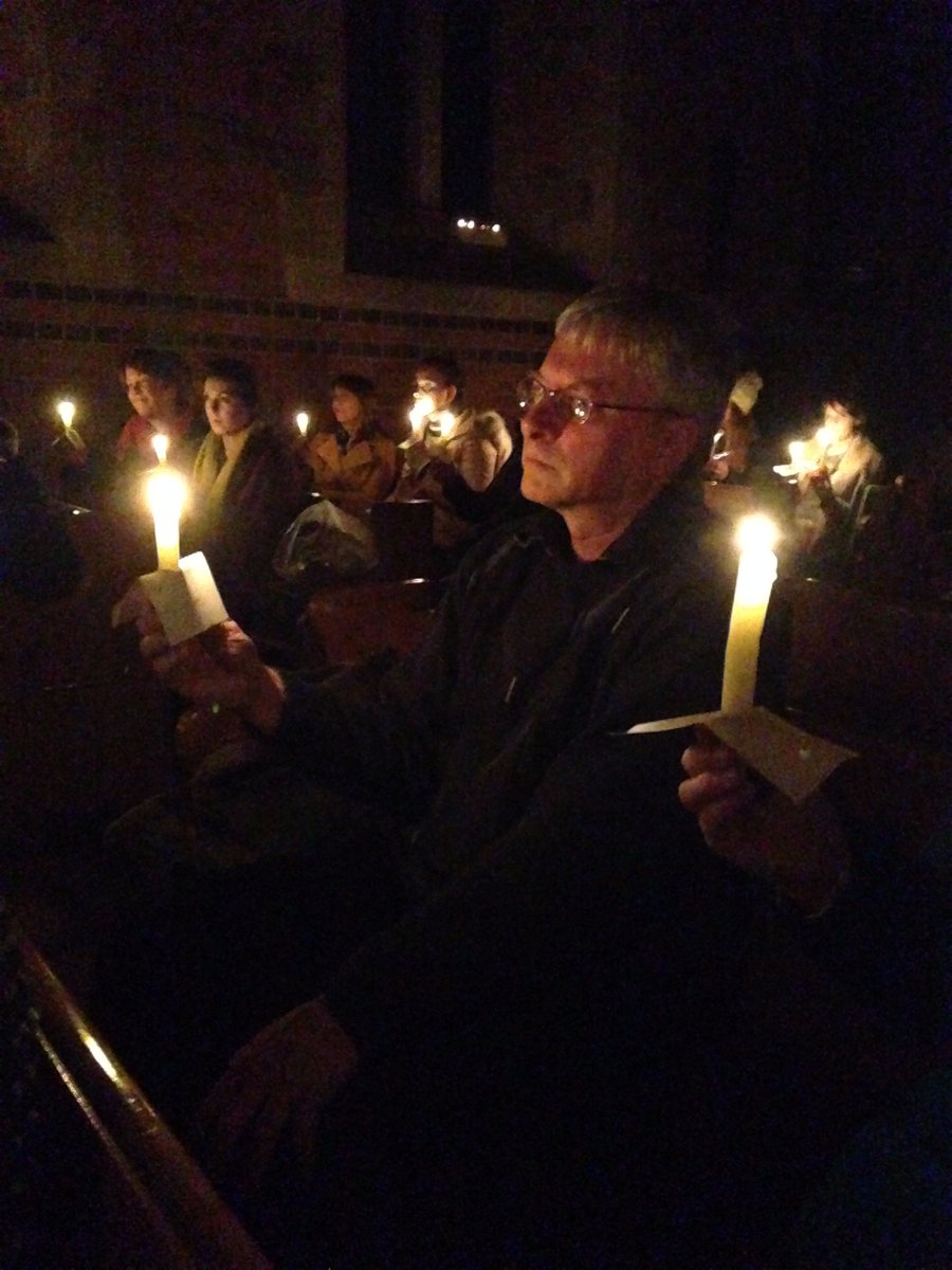 @Whitchurchfriends We enjoyed a candlelit service "From Darkness to Light" with The Journey at St John's Whitchurch Hill last Sunday.
