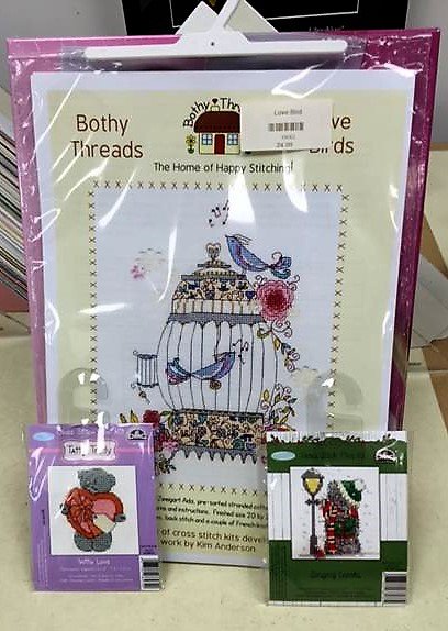 Come see our fantastic range of cross stitch kits small and big!