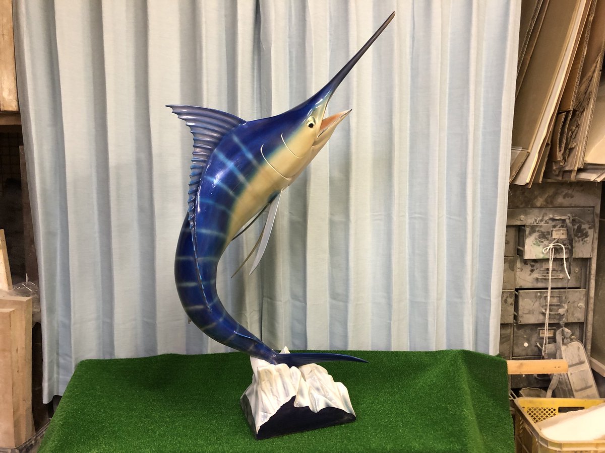 カジキマグロのオブジェ カジキマグロの置物 カジキ 置物 ソード
