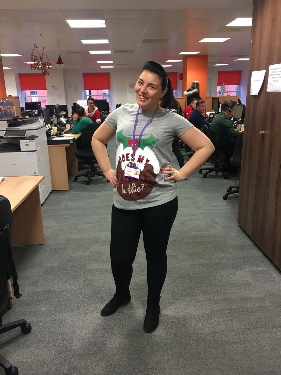 EvolutionMoney's tweet photo. Festive fun for a great cause. We are pleased to support Christmas Jumper Day 2017! Happy #ChristmasJumperDay from everyone at @EvolutionMoney https://t.co/NMS8M4xSBm
