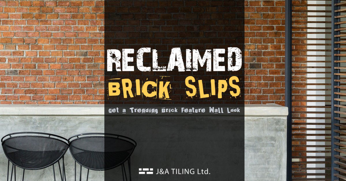 TilingJ's tweet photo. Reclaimed Brick Slips: Get a Trending Brick Feature Wall Look - https://t.co/bJJp8S3Ddy #feature #wall #jandatiling https://t.co/ngSExDuahT