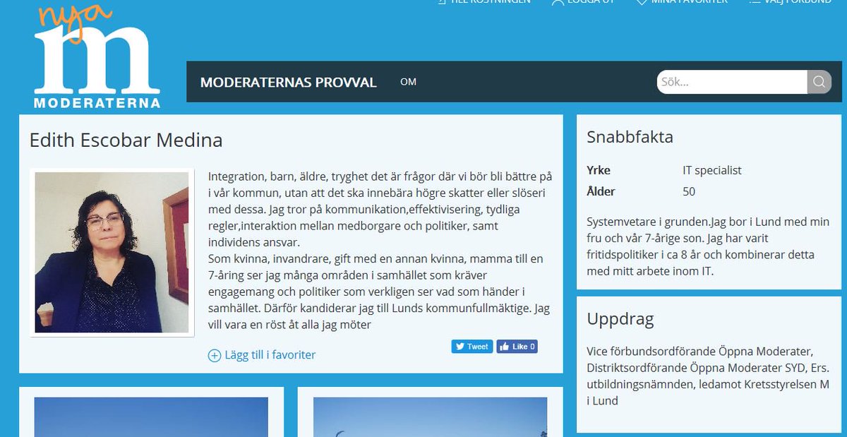 Provvalet för Moderaterna i Lunds kommun är igång. Vill du får du gära rösta på mig  - #Lundpol provval.moderatvg.se/kandidat/id/80…