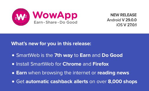 RobinWowApp's tweet image. #SmartWeb is a new way to #earnmoney and #dogood in #Wowapp.

Install Smart Web on Chrome or Firefox and #earn and #dogood by browsing the internet, reading news or shopping online:

for Chrome:  goo.gl/9nfaoy
for Mozilla:  goo.gl/QwUQdY