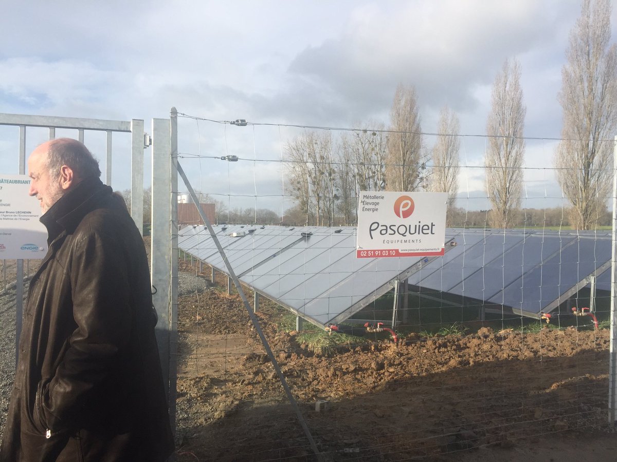 laurentgerault's tweet photo. #transitionenergetique au cœur des territoires #chateaubriant @paysdelaloire par la mobilisation de tous les acteurs de l’Energie !
L’excellence du savoir faire ligérien sur nos territoires
#FRTE
#AlainHunault
@_Atlansun_ @ENGIEgroup @ademe https://t.co/dsAisPPIXQ