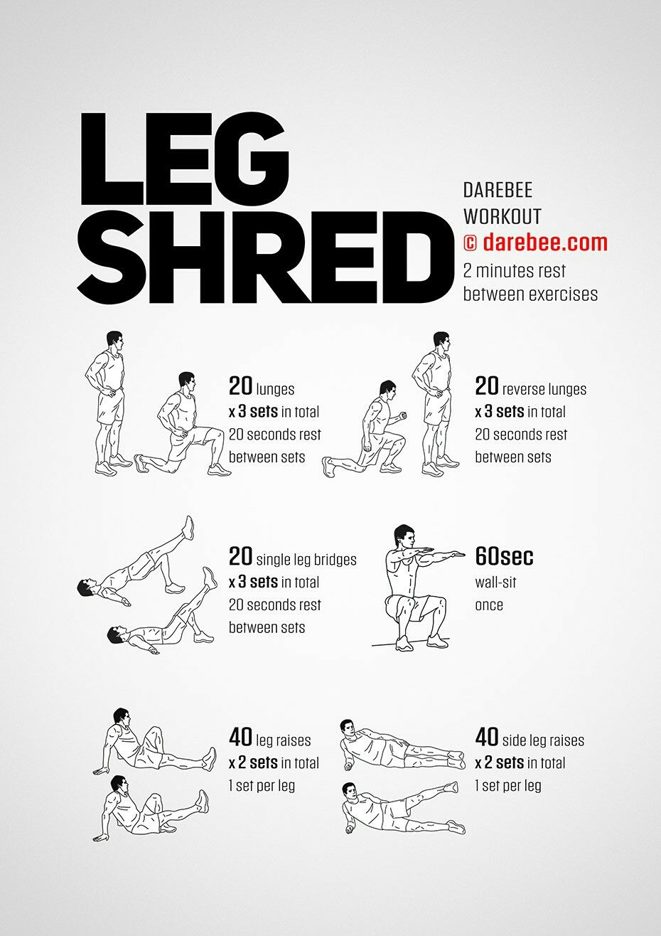 5 Day What Workout To Do After Leg Day for Push Pull Legs