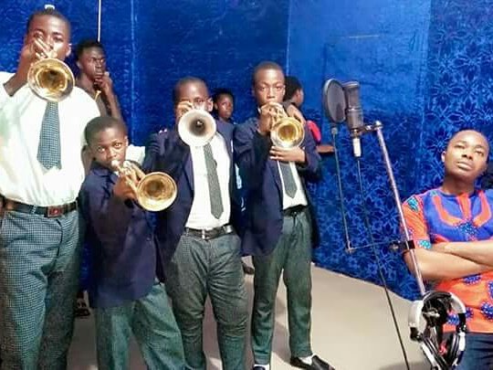 fadaobika's tweet image. Producing for an orchestral group is not an easy task. But thank God for the strength and inspiration. it's all about #TRINITYSTUDIO  Orlu.