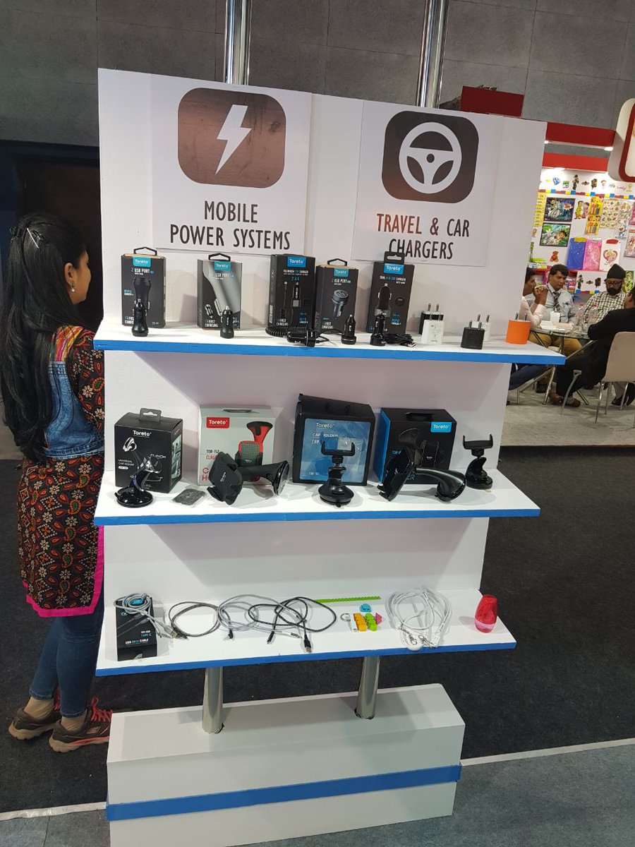 Toreto_India's tweet photo. Toreto unveiled its pocket friendly style during ITSmart Expo 2017. Have a glimpse of it here and don't forget to witness the ideal corporate gifting solutions by Toreto at ITSmart till 17th December.

#ItSmart #Expo #Ahmedabad #CorporateGifting #Gadgets https://t.co/3zGYOJoxXk