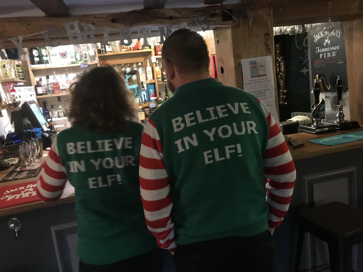 Avani_UK's tweet photo. It's #ChristmasJumperDay and our headelves are wishing all a very merry #festivefriday with an important reminder to #believeinyourelf - #CHEERS here's to a #purplechristmas - #keepitclean #verifiedclean :) https://t.co/pKVwnW2Arn