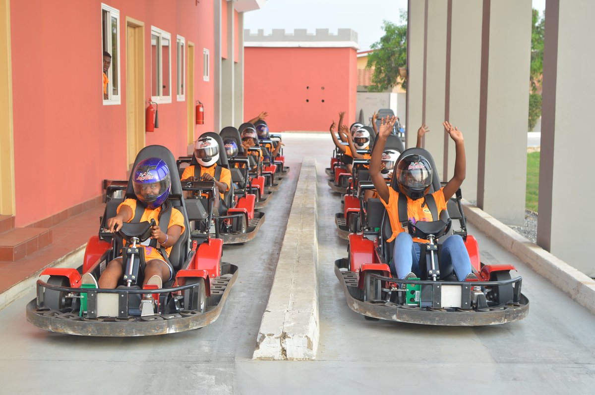 MTNGhana's tweet photo. Our speed racers had mad fun at the AI Raceway. If you're not on MTN Pulse, you're definitely going to miss out on some of these mind-blowing experiences  #MTNPulse #MTNseasonofsurprises RT https://t.co/tN1ROcDQsL