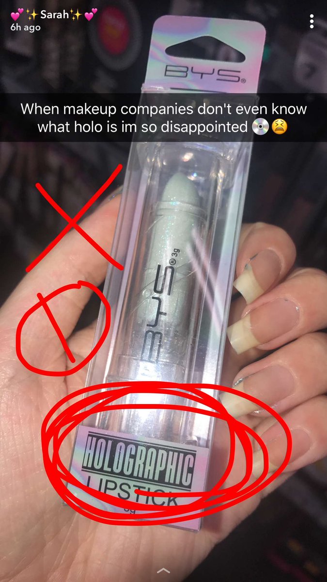 kitty_holo's tweet photo. Cristine i saw this in the shops today and well 😡😱🤢😂 ITS.NOT.REAL.H💿L💿
@nailogical also excuse my naked nails I told them to put something on but they couldn't be bothered 😉😂 https://t.co/kK84YZNzMq