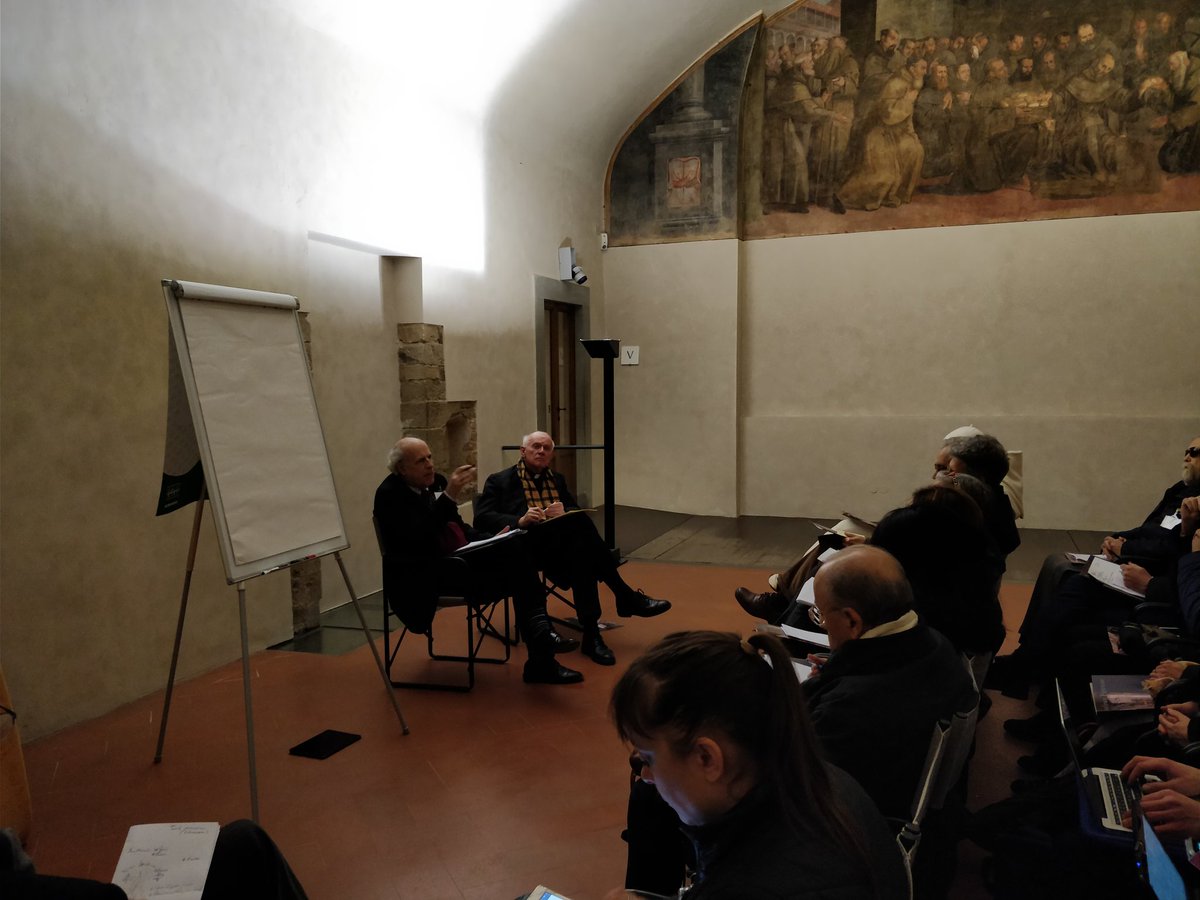 giannitvprato's tweet photo. "Non patrimonio ma eredità culturale. Non possesso ma consegna e responsabilità" #Strinati #Firenze e complessi religiosi Convegno in @santacroceopera @irene_sanesi https://t.co/lniCggokri