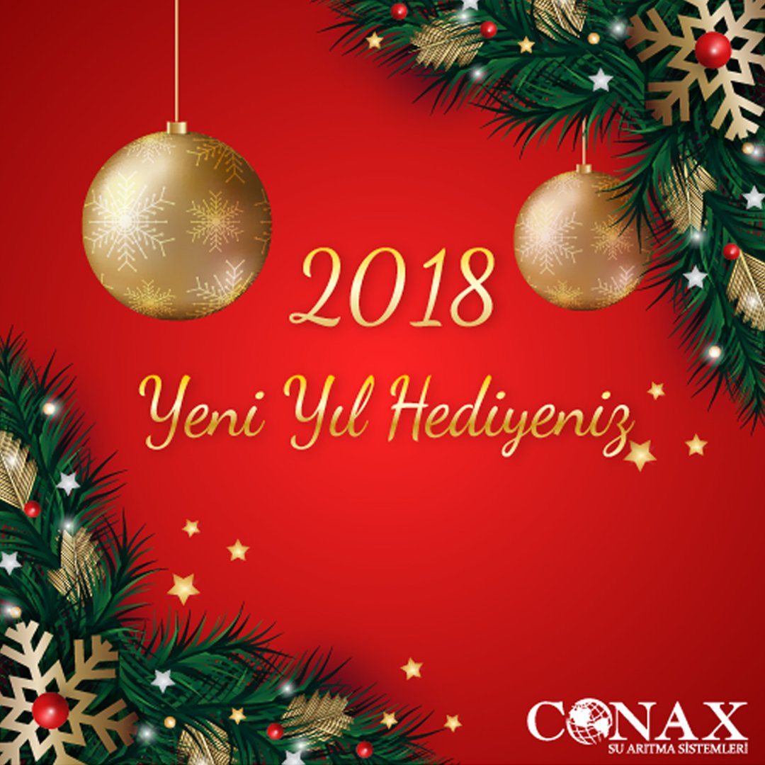 ConaxSu's tweet photo. 2018'e hediyelerle “Merhaba" diyoruz. 
Yeni yıl "HEDİYE ÇEKİLİŞİ"mize katılmak isteyenleri instagram profilimize bekliyoruz.
https://t.co/eRI5kKA9sE https://t.co/90JXu7C5o4