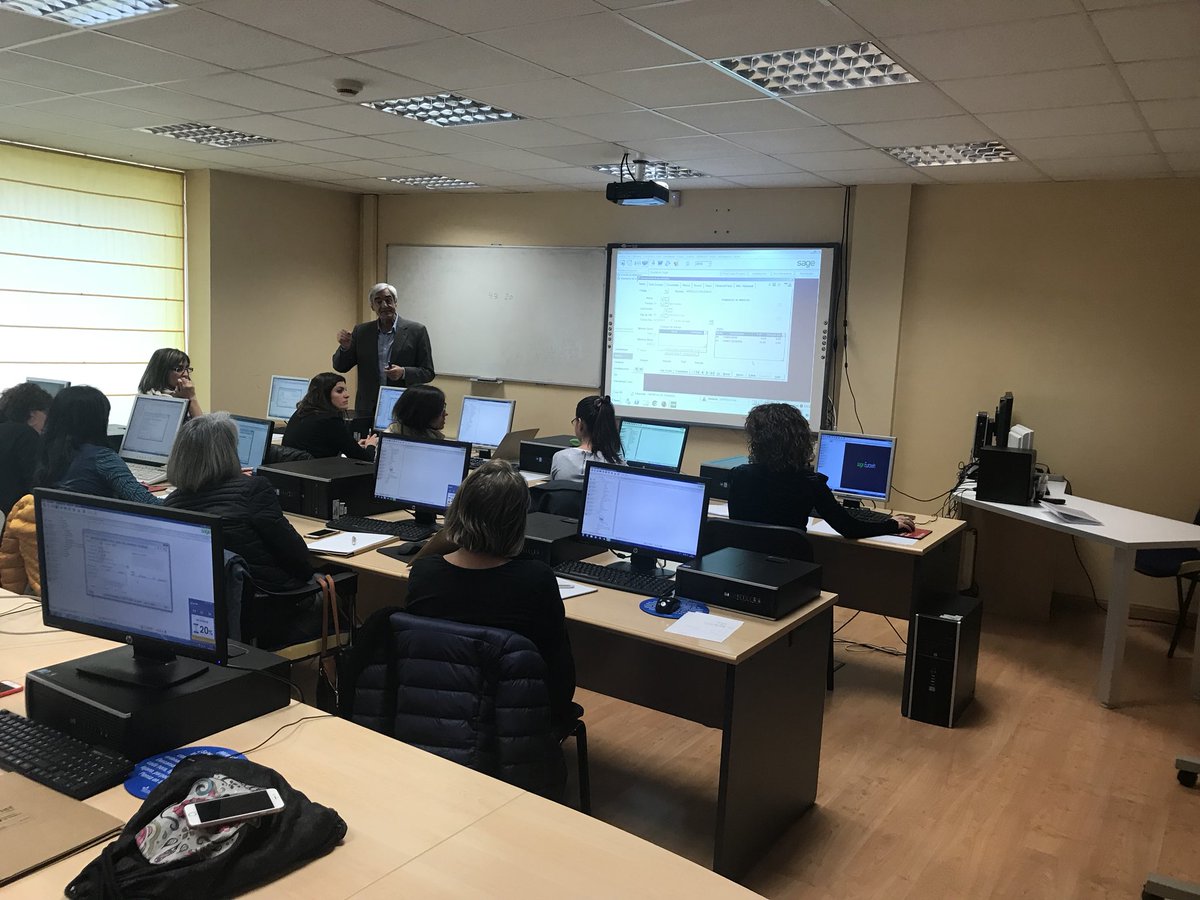 SICOMSL's tweet photo. Un año más seguimos con un éxito en el curso de Sage50 y SII, gracias por venir, nos vemos en la próxima convocatoria https://t.co/Ch7ZlPFTSd