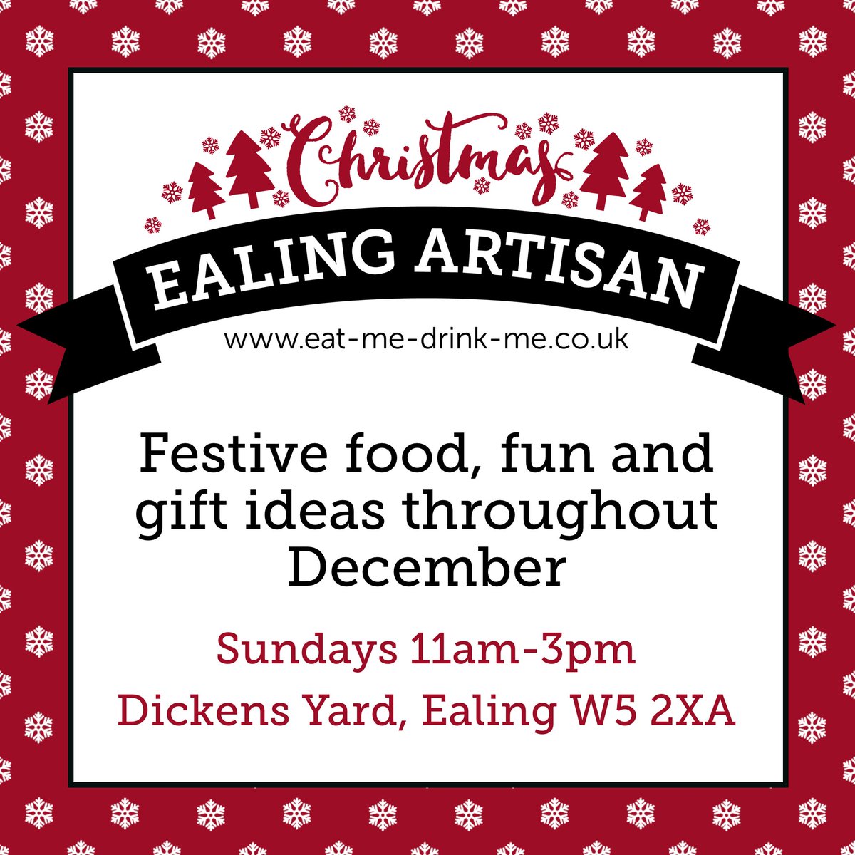 EatMeDrinkMeLDN's tweet photo. We will be taking clothing donations on behalf of @EalingSoup again this Sunday at #EalingArtisan. So if you didn't get a chance to drop off your stuff last week because of the weather, come on down. Help spread the Christmas spirit this cold winter to those less fortunate. #W5 https://t.co/pWRxMne5ys