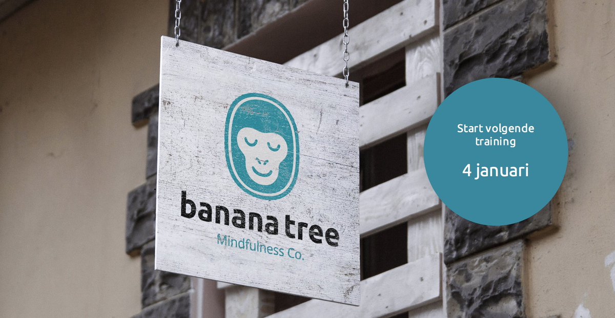 Op 4 januari gaan we weer van start met een nieuwe 8-weekse mindfulnesstraining voor minder stress en meer vrede. Ben je benieuwd naar het programma of wil je mee doen? Neem dan een kijkje op de website: bananatree.nl/voor-jou/mindf… #mindfulness #stressmanagement