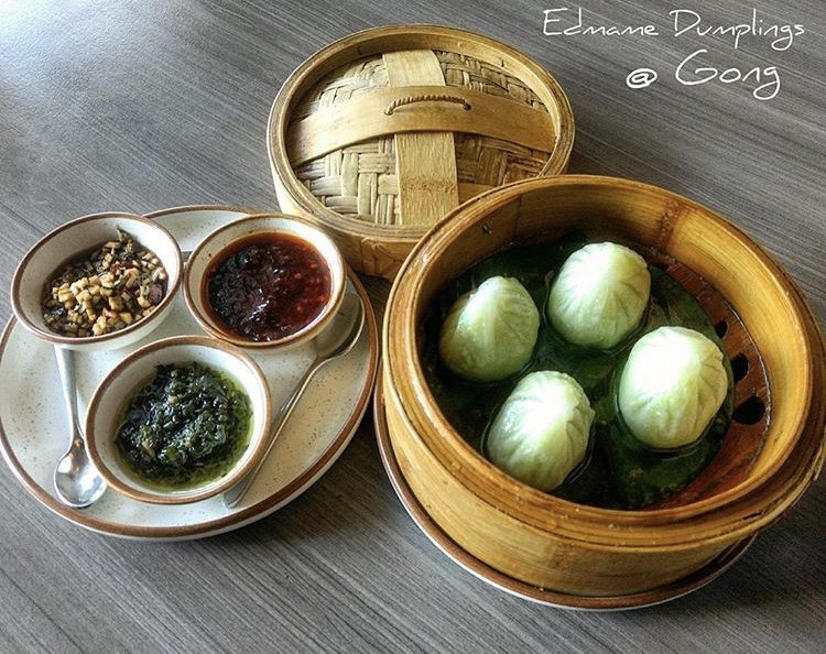 GongModernAsian's tweet photo. Dibs on the DimSums!. 
Gong's Edamame Dumplings will leave your tastebuds enchanted.
#StrikeTheGong #DimSums #Dumplings #Edamame https://t.co/bfL5ffmFZw