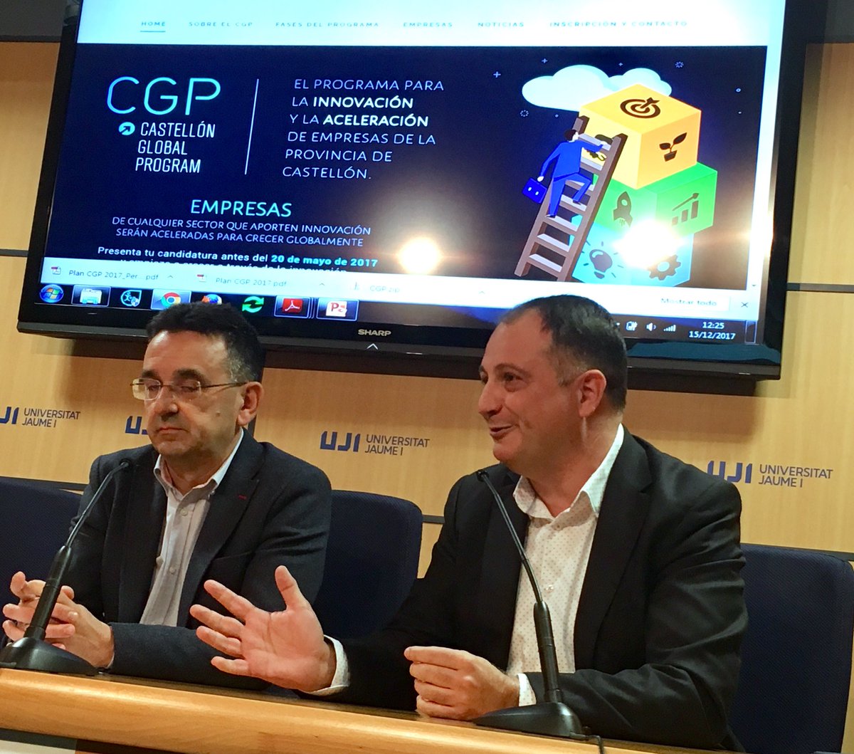 salvaaguilella's tweet photo. #CGP2017 Muy contento con el trabajo, transformación y resultados de las 14 empresas de 5a edic. CASTELLÓN Global Program al conocer su Plan de Aceleración Empresarial. Muchas Gracias a @espaitec @UJI_noticias @CEEICastellon @lanzaderaes https://t.co/DEgGfQUuQv