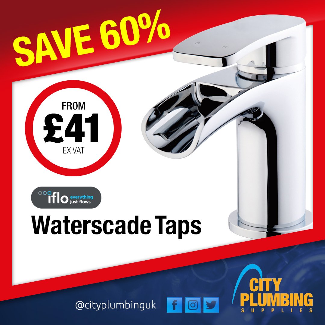 CityPlumbingUK's tweet photo. #WinterDeals #DealofThe Day #WinterDeals #DealOfTheDay #iflo Waterscade Basin Mixer Tap. SHOP NOW 👉 👉 https://t.co/OSIsGGE2xK #CityPlumbingSupplies https://t.co/nYBjhXzTV9