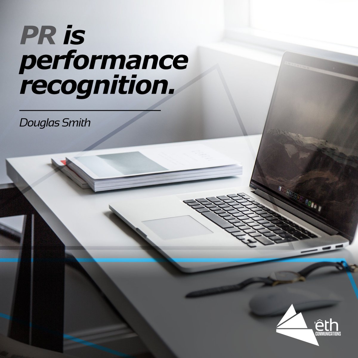 eth_comms's tweet photo. PR is performance recognition.
#eth #ethcommunications #ethglobal #marketing #pr #communication https://t.co/R8H2PaHXcX