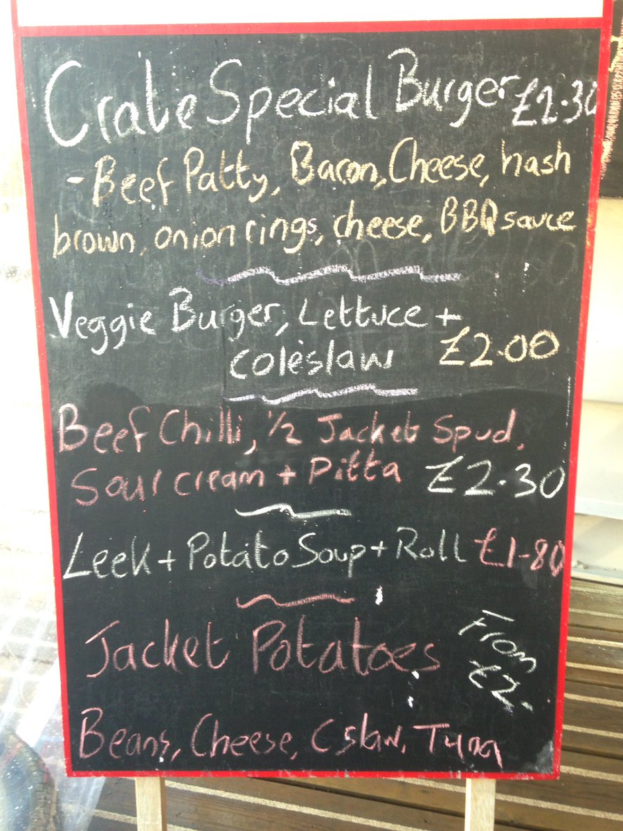 crate_coffee's tweet photo. The new Crate Special Burger proving a big hit, get to the Crate before we sell out !! https://t.co/4JTN8UzzXv