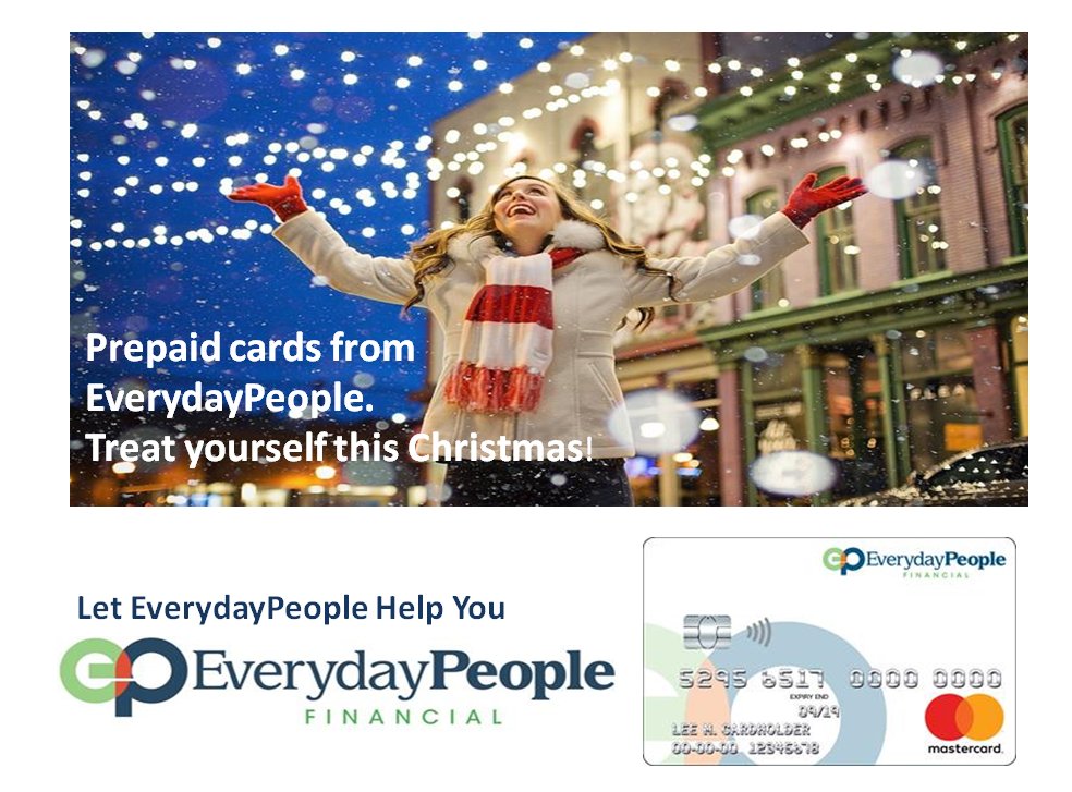 It's Friday and Christmas is fast approaching.....

Call Everyday People today on 0141 375 0996 and apply for your prepaid card so you can explore our benefits over the Christmas holidays. 

#tistheseasontouseyourEPcard