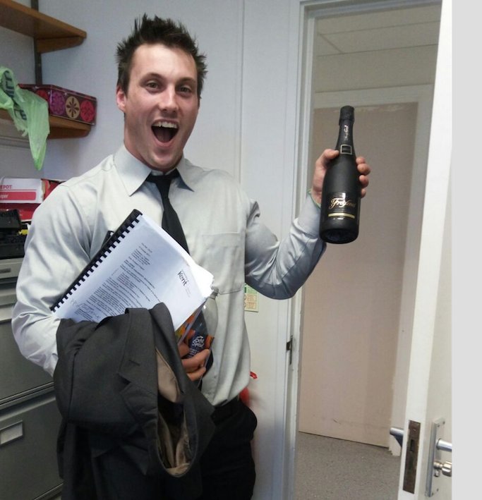 TAT_lab's tweet photo. A HUGE congratulations to our PhD student Alex for successfully defending his thesis! #sciencegod #DrJones #congratulations #GCRF https://t.co/9hONsTM0fH