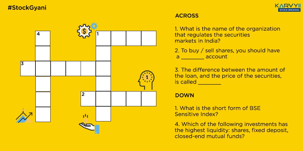 KarvyStock's tweet photo. Solve this to be the new #StockGyani and get an exciting prize on winning the #Contest. #ContestAlert https://t.co/jh0wODCX8t