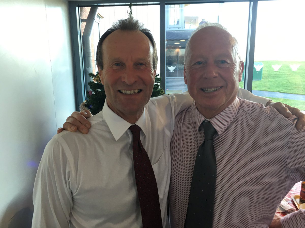 Two legends of BMS Sport retire today. Wishing you both a wonderful retirement. You will be missed.