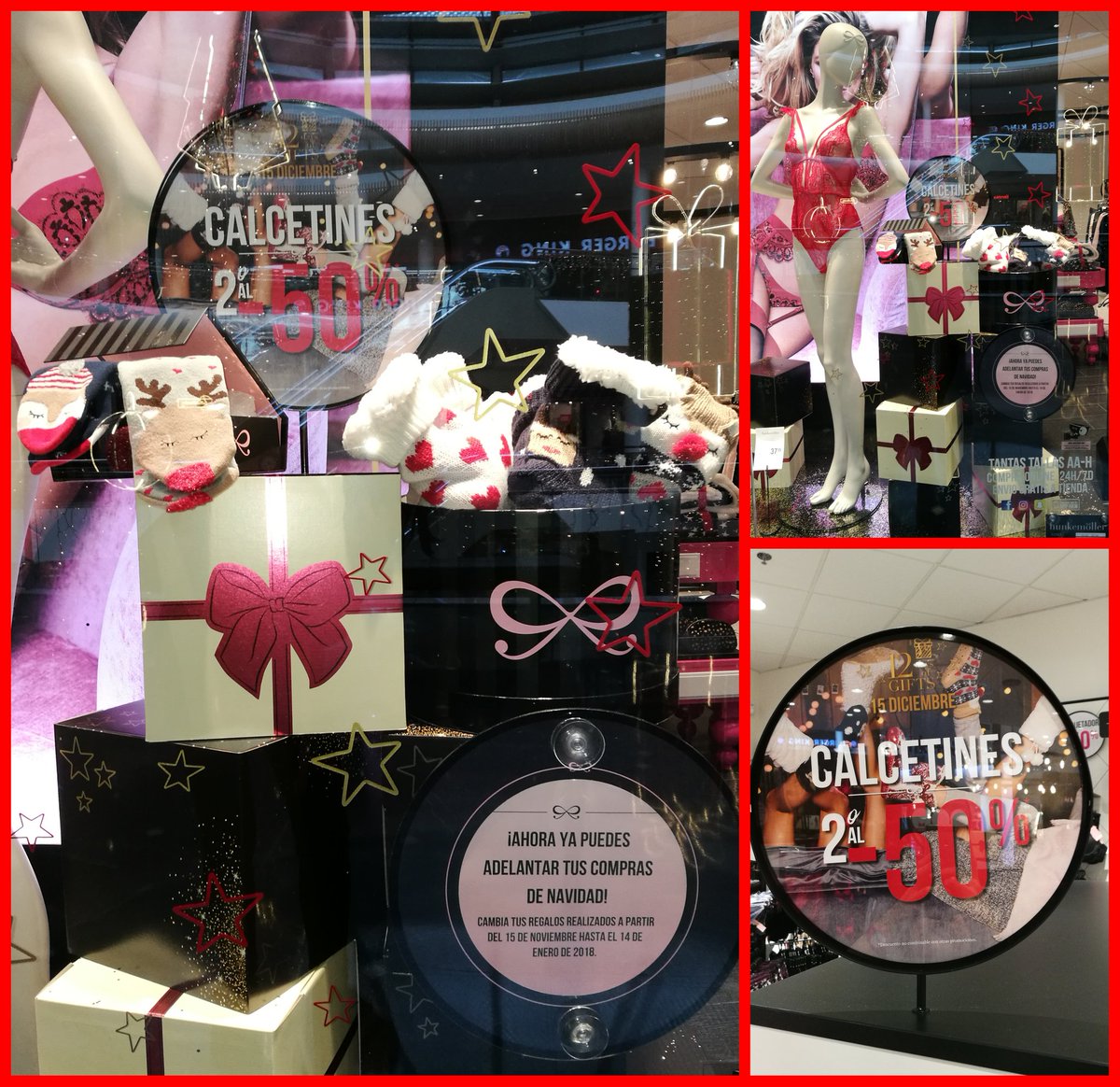 It's cosy time!!😍 Haz tus compras navideñas en #hunkemollervallsur y llévate el 2°par de calcetines calentitos al 50%! #12daysofgifts