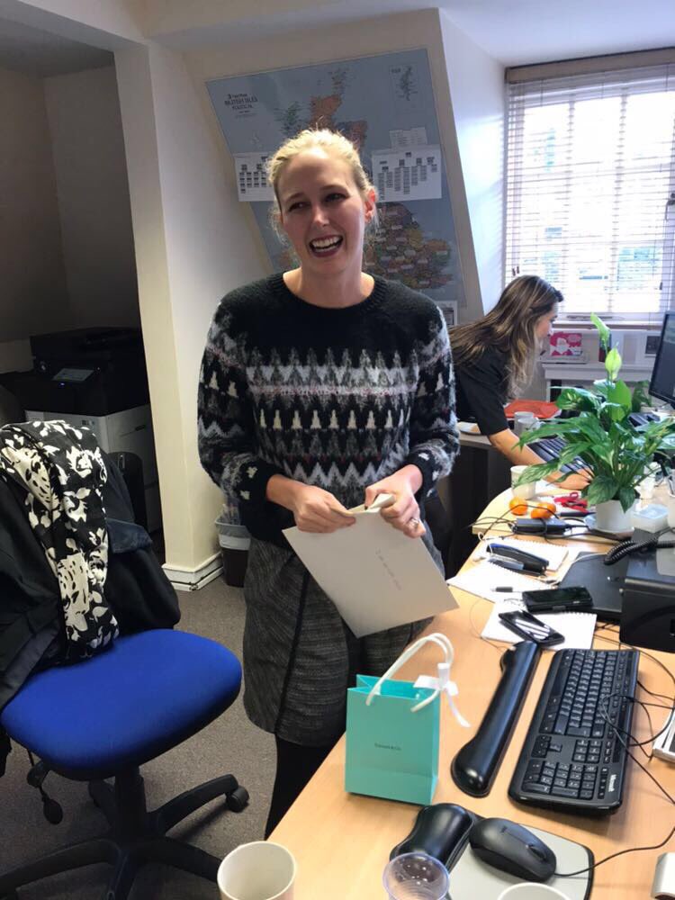 LouiseCStewart1's tweet photo. Lovely farewell to @natashajsmith from everyone @fsb_policy https://t.co/o9YvpkWaV9