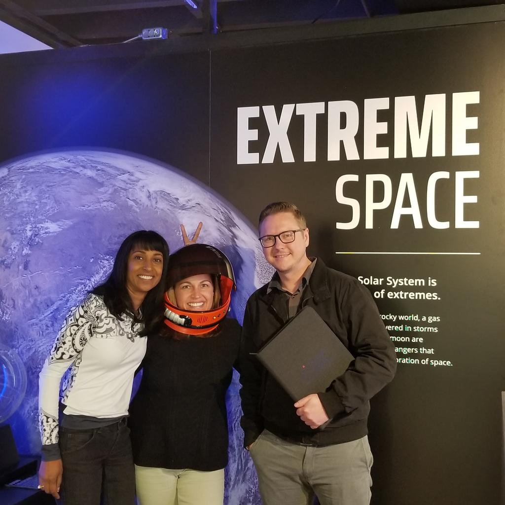 uptownlukep's tweet photo. So many great things to explore @PowerhouseSac! All you Star Wars lovers, learn all about space, planets and the forces of physics with their new installation. https://t.co/EblxqHJNI4