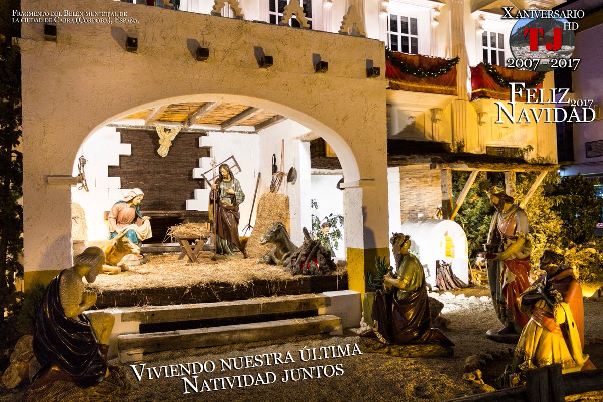 TJenlaredRute's tweet photo. Viviendo nuestra última Natividad juntos.
Feliz #Navidad 2017.

[Fotografía: fragmento del Belén municipal de la ciudad de #Cabra (Córdoba), España] https://t.co/6bWNGJV96W