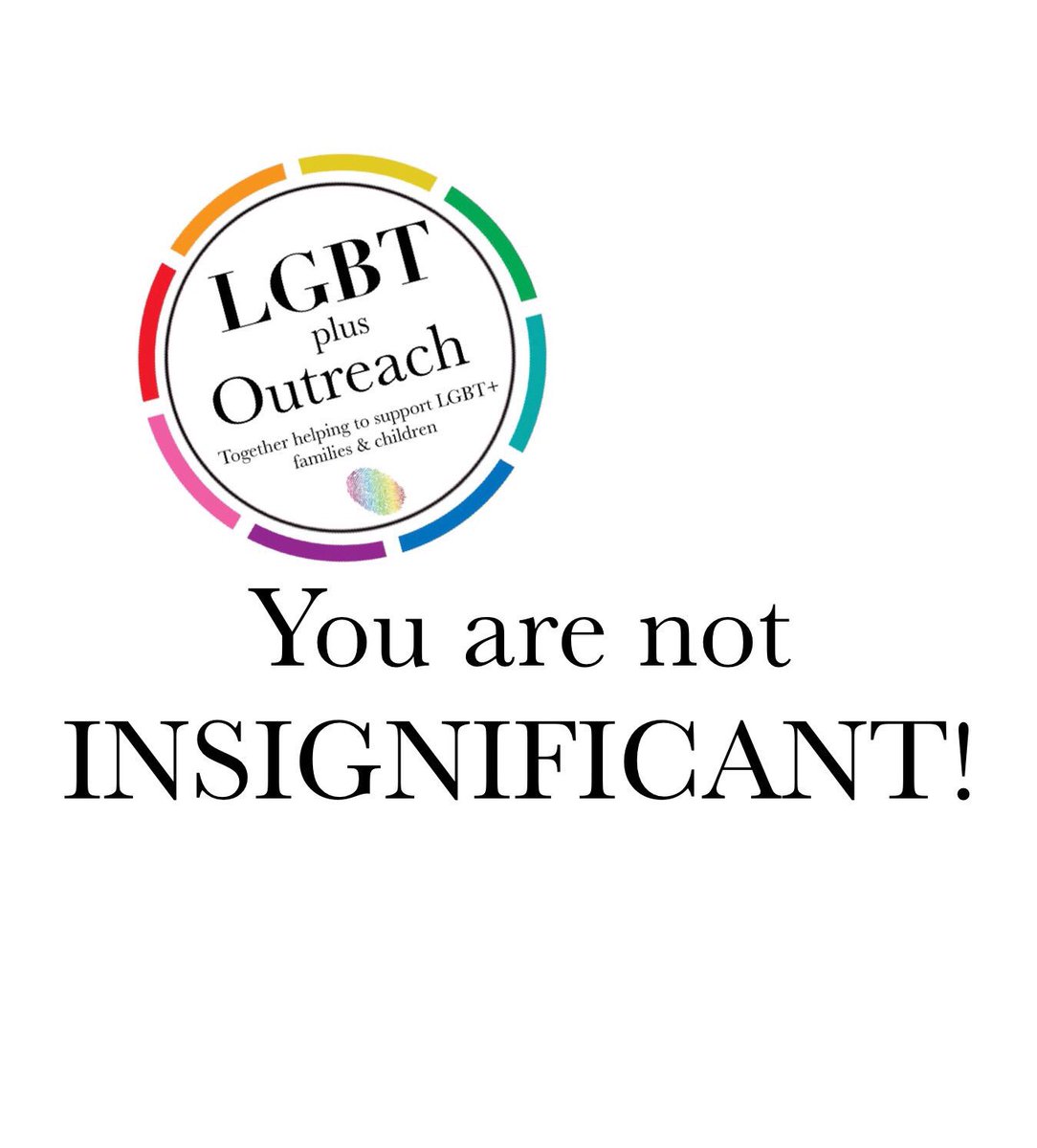 LGBTplusOut's tweet photo. You are not insignificant 🏳️‍🌈❤️
.
. 
#lgbtequal #fatherhood #happy #gaydad #milestone #gaydads #gaydaddies #gayswithkids #samesexcouple #samesexparents #beautiful #lgbtfamily #blloves #gayswithstories #manchester #picoftheday #photooftheday📷 #motivationalquotes https://t.co/9x0dJJFSub