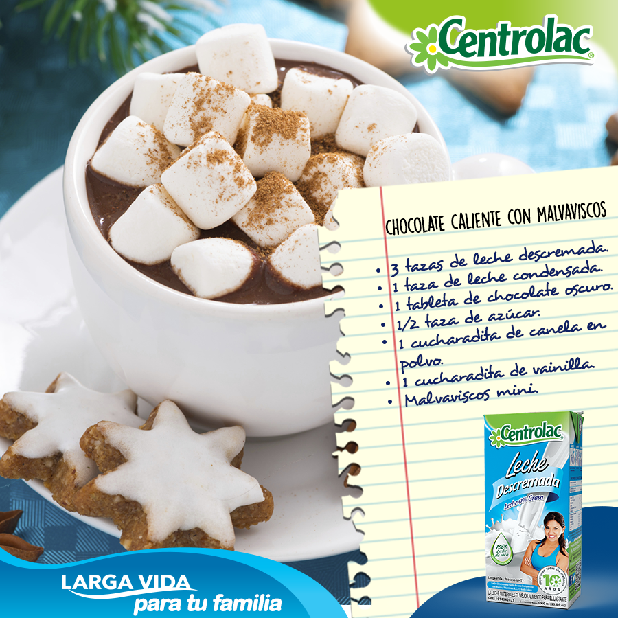 Centrolac_'s tweet photo. ¿Qué les parece preparar un poco de chocolate caliente con malvaviscos? https://t.co/4ObRjbIFFX