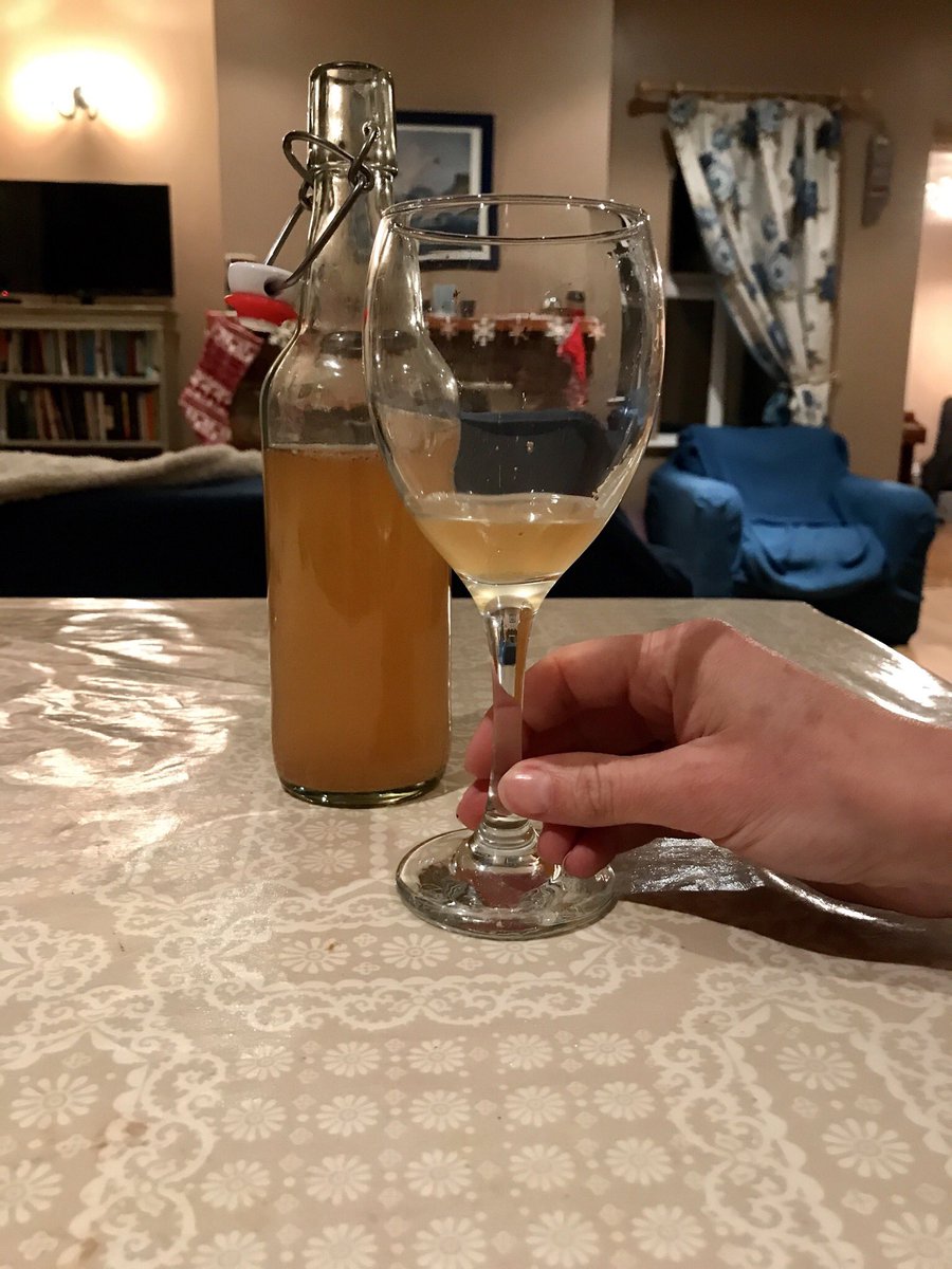 john_bustard's tweet photo. This #WaterKefir #probiotic drink is a nice change and a welcome #HealthHit winding down for #Christmas. Scaling up production - #Fizzy #FullBodied #Fruity #Fermentation #Fun https://t.co/25O8q4ihKn