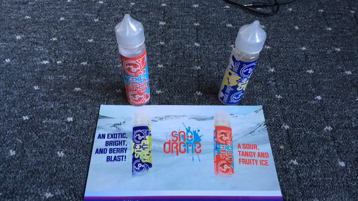 snapeonavape's tweet photo. Cyclone by sno drone:
This flavour is epic it’s like going back to school if you could imagine strawberry laces wrapped into a strawberry bon Bon then put into a vape this would be it. A very nice sweet tasting vape that really surprised me defo a 9/10 for this from me https://t.co/cnjWT5cKj8