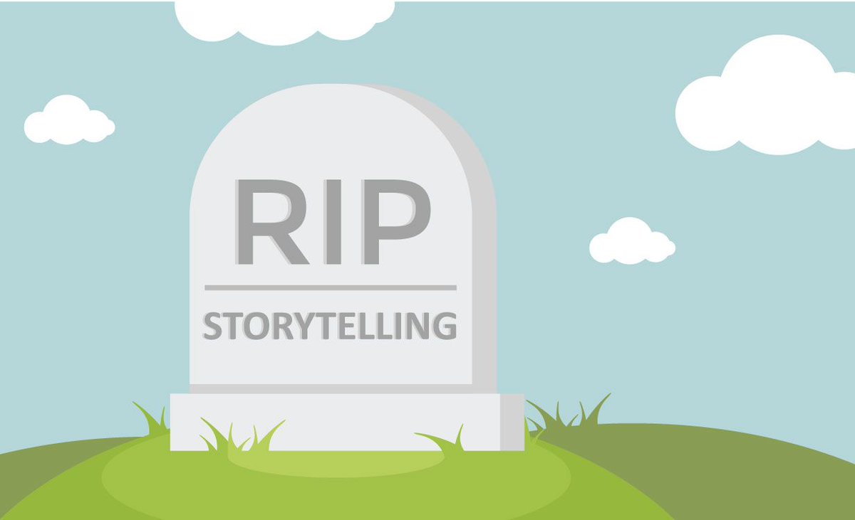 HCMEssentials's tweet photo. Is Brand Storytelling Dead? https://t.co/gvvWsCUPiq https://t.co/VQFrBQauXd
