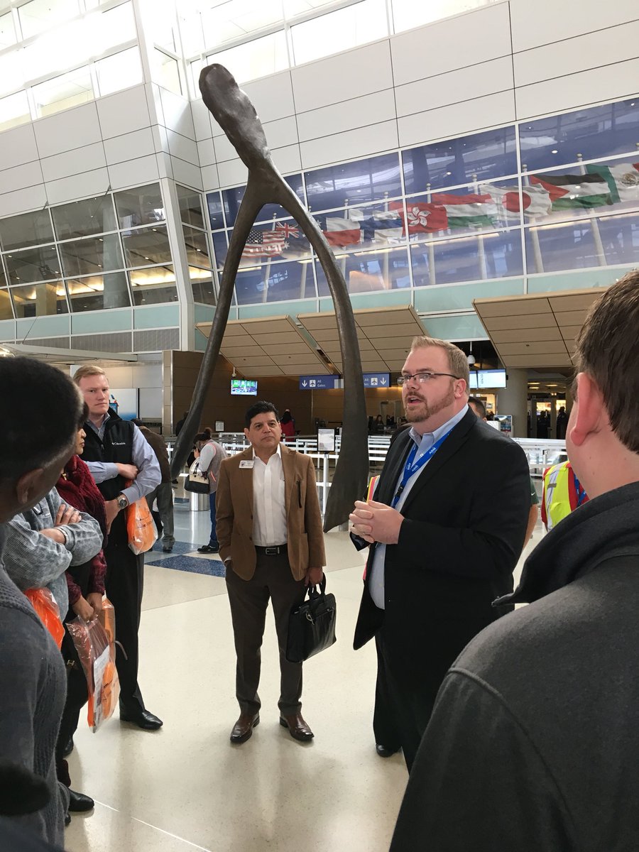 LucasGrapevine's tweet photo. What a great time with the @GrapevineCoC Leadership group at @DFWAirport for “Transportation Day”. Thanks to @AmericanAir for letting us in your control center. https://t.co/xm3oRUb2O7