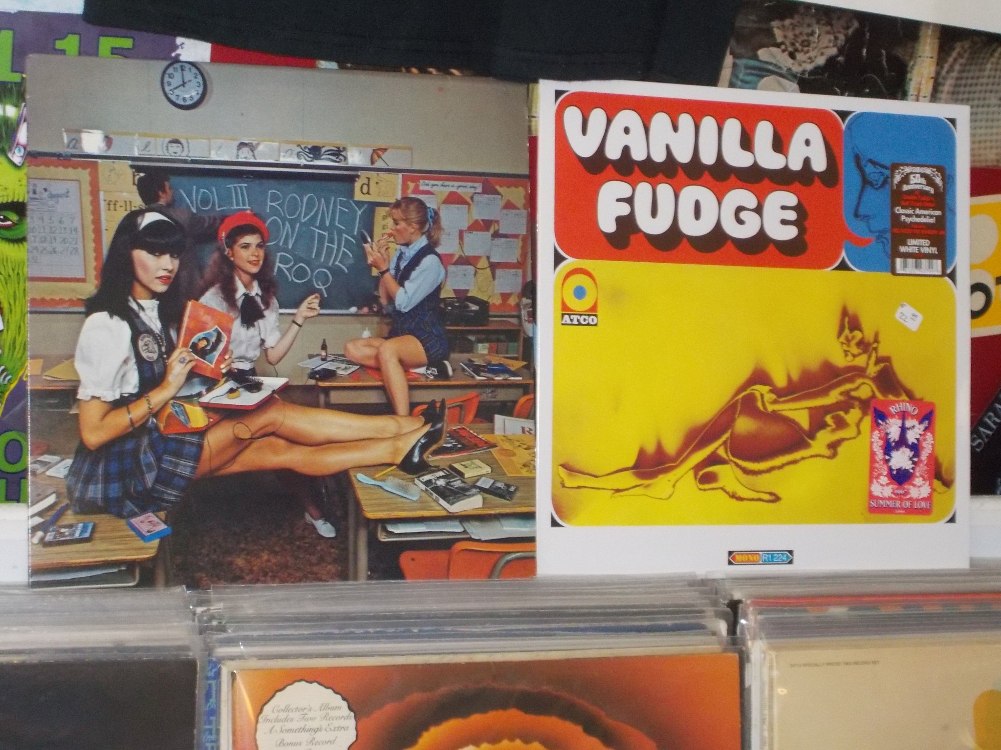 Happy Birthday to DJ Rodney Bingenheimer & Carmine Appice of Vanilla Fudge 