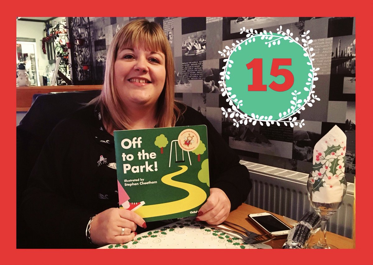 ShetlandLibrary's tweet photo. #ShetlandLibraryAdvent Day 15! Jane’s 2017 favourite is- ‘Off to the Park’ by Stephen Cheetham.
“This is a lovely sensory board book for pre-school children. From tying shoe laces to a scratch & sniff ice cream, it has great dialogue to go along with the activities in the book.” https://t.co/pifk7Nc358