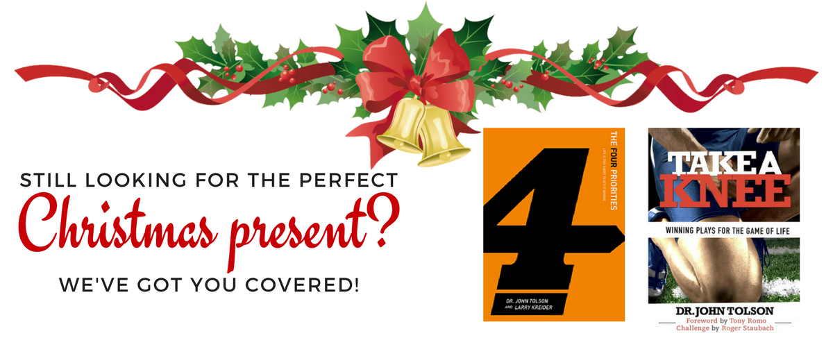 drjohntolson's tweet photo. We still have the perfect gift for you to GIVE this year!
https://t.co/3XdHcsfQdm
Order online or swing by our office before Christmas!
Email: Caroline@thetolsongroup.com if you would like to pick up books
#4priorities #takeaknee #read #gift #Christmas #give #dallas #tistheseason https://t.co/Hyb6Qx99rt