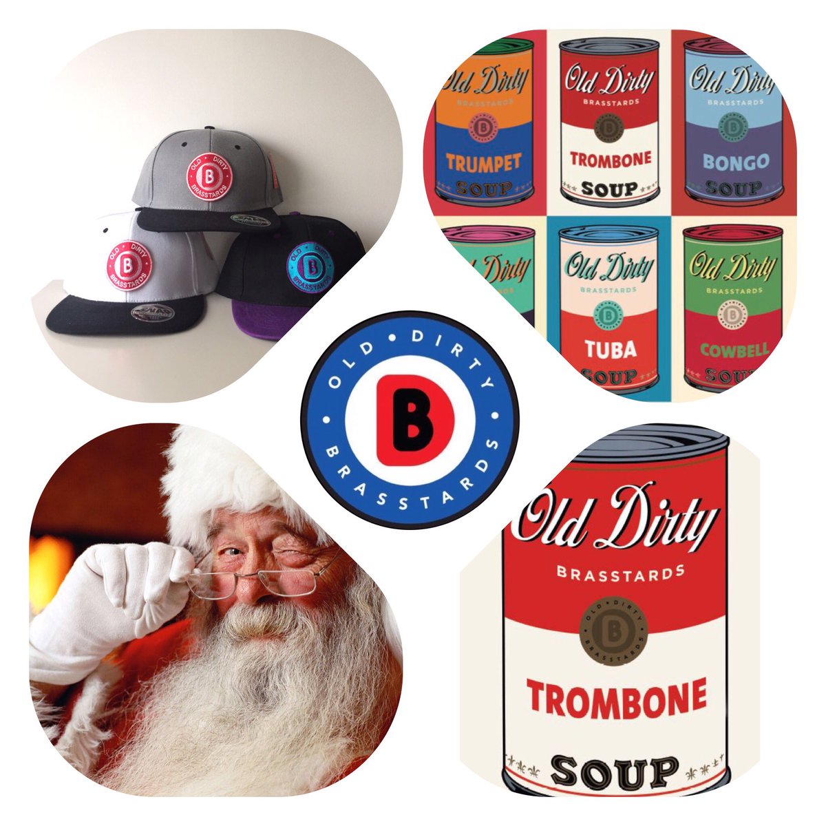 ODBrasstards's tweet photo. Causing a #YOUTHQUAKE near you: pimpin' merch from the ODB shop! Enter the code 'DirtyXmas' for 25% off. #dirtyxmas https://t.co/OMBuc2zMW0 https://t.co/cZ0qQfTPZI