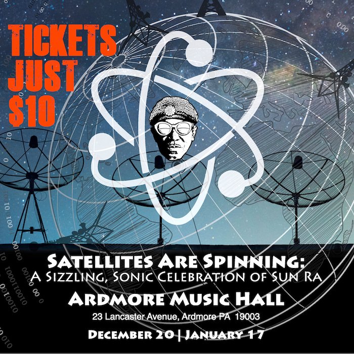 PHLJazzProject's tweet photo. Satellites Concert #2 / Dec 20 @ArdmoreMusicPA w/ @SunRaUniverse member @DMHotep / Tickets: Just $10 / Available at: https://t.co/OurBHgtPpq Don't miss out on this!!!
#SunRa #SpinSatellitesSpin #SaudahAlAkbar #TaraMiddleton #Bethlehem #AlexaGold #DMHotep https://t.co/R0YVbC86yv