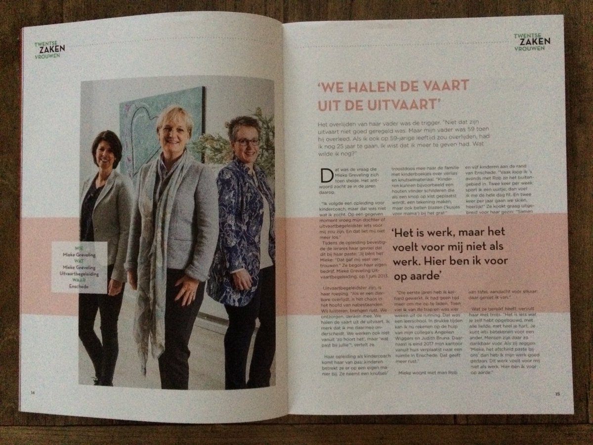 Trots! Prachtige nieuwe editie van het Twentse Zakenvrouwen Magazine #TZV17