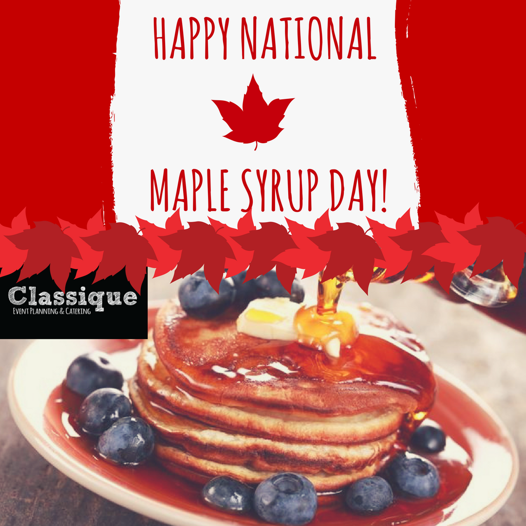 Classique_Cater's tweet photo. It’s national maple syrup day this Sunday!! If you’re looking for morning pancake parties, our Classique event planning and catering division can help!

#Maple #Maplesyrup #Pancake #Nationalmaplesyrupday #Catering #Eventcatering #Markhamcatering #Vaughcatering https://t.co/CVB4PZy9W7
