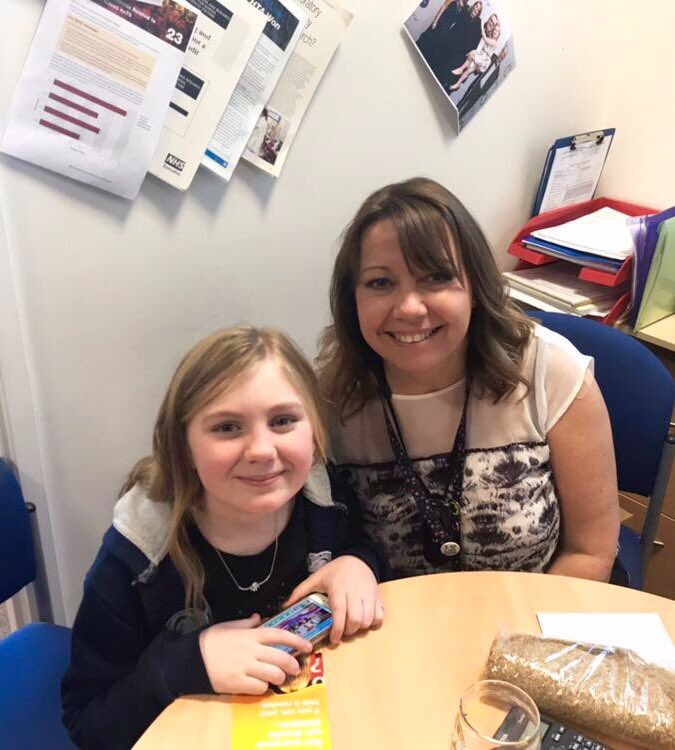 WendywooOgden's tweet photo. We had a little visitor in Stem Cell today bearing gifts for #teamstemcell @RMCHBMTU https://t.co/w83D0TGvnJ