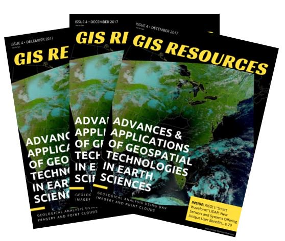 GISResources's tweet photo. 4th Edition of #GISResources #Magazine is out: "Advances & Applications of #Geospatial Technologies in #EarthSciences
#GISMagazine #Geonews #GIS https://t.co/xZ0ljE3YA9 https://t.co/1FMjLBLOPV